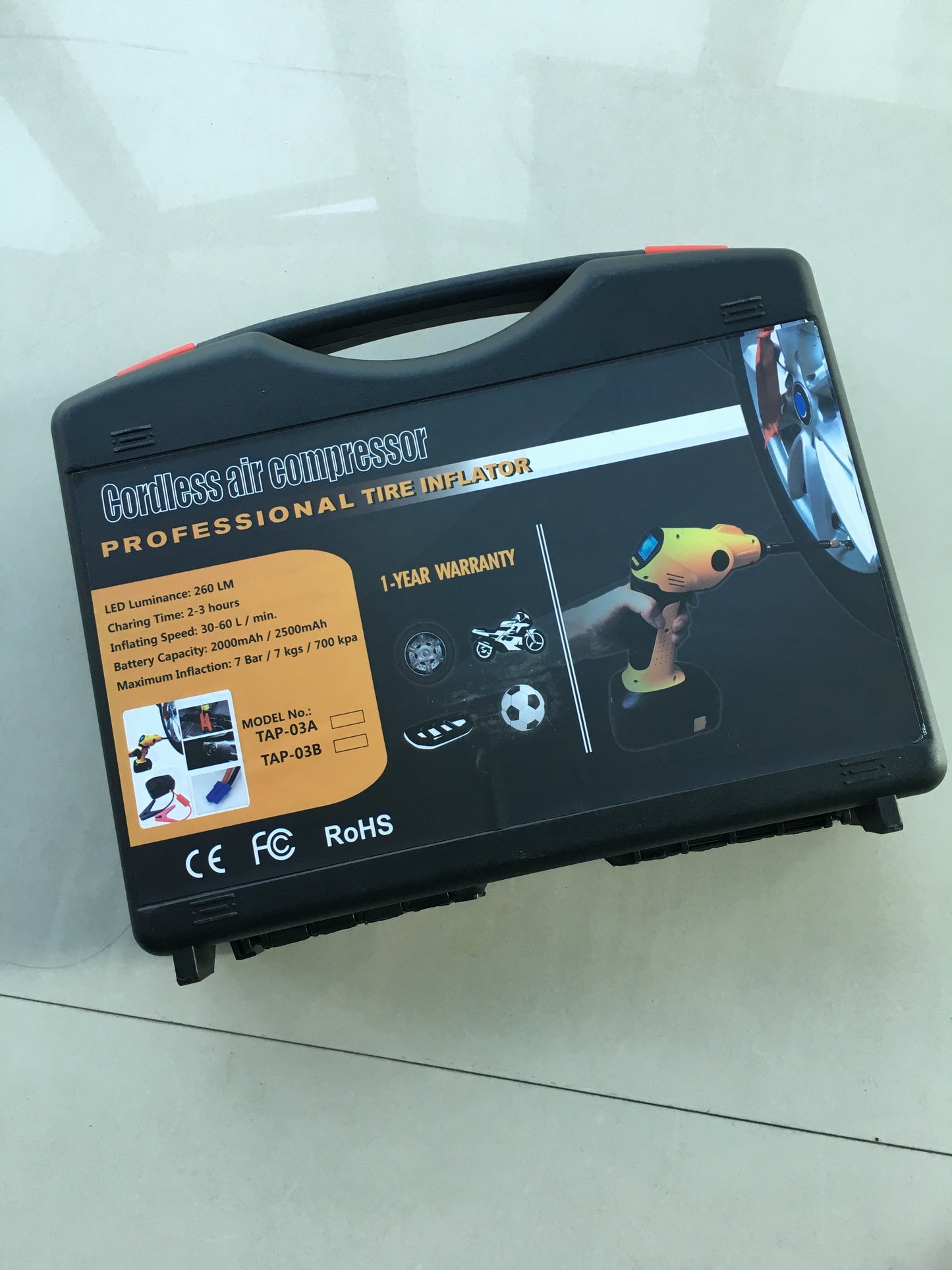 AllGear Portable Automatic Air Inflator - NutFind - The best bluetooth tracker