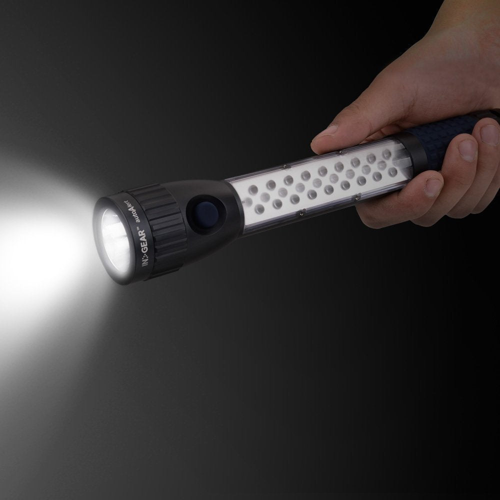 InGear Auto RoadSide Emergency Alerting Ultra Bright LED Flashlights Multi Tool with Ultra Strong Magnetic Base - NutFind - The best bluetooth tracker