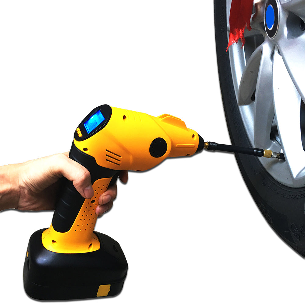 AllGear Portable Automatic Cordless Tire Inflator with Power Jumper - NutFind - The best bluetooth tracker