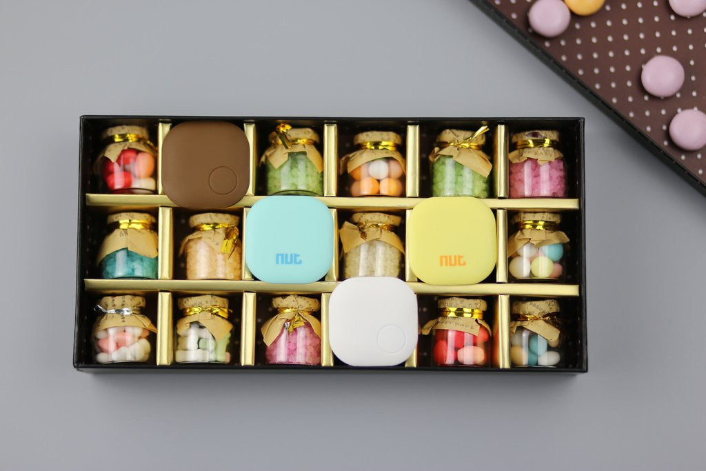 Classic Design Nut Find2S Smart Tracker - White - NutFind