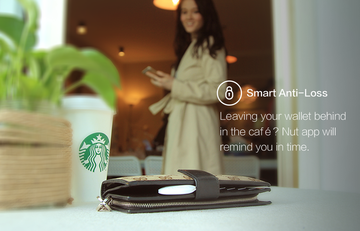 Nut Find3 Smart Tracker - Pink Orange - NutFind