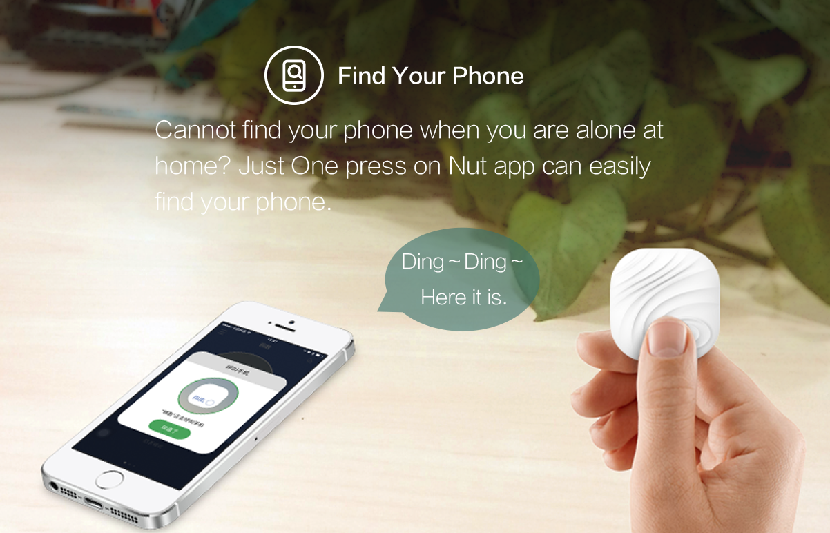 Nut Find3 Smart Tracker - Pink Orange - NutFind