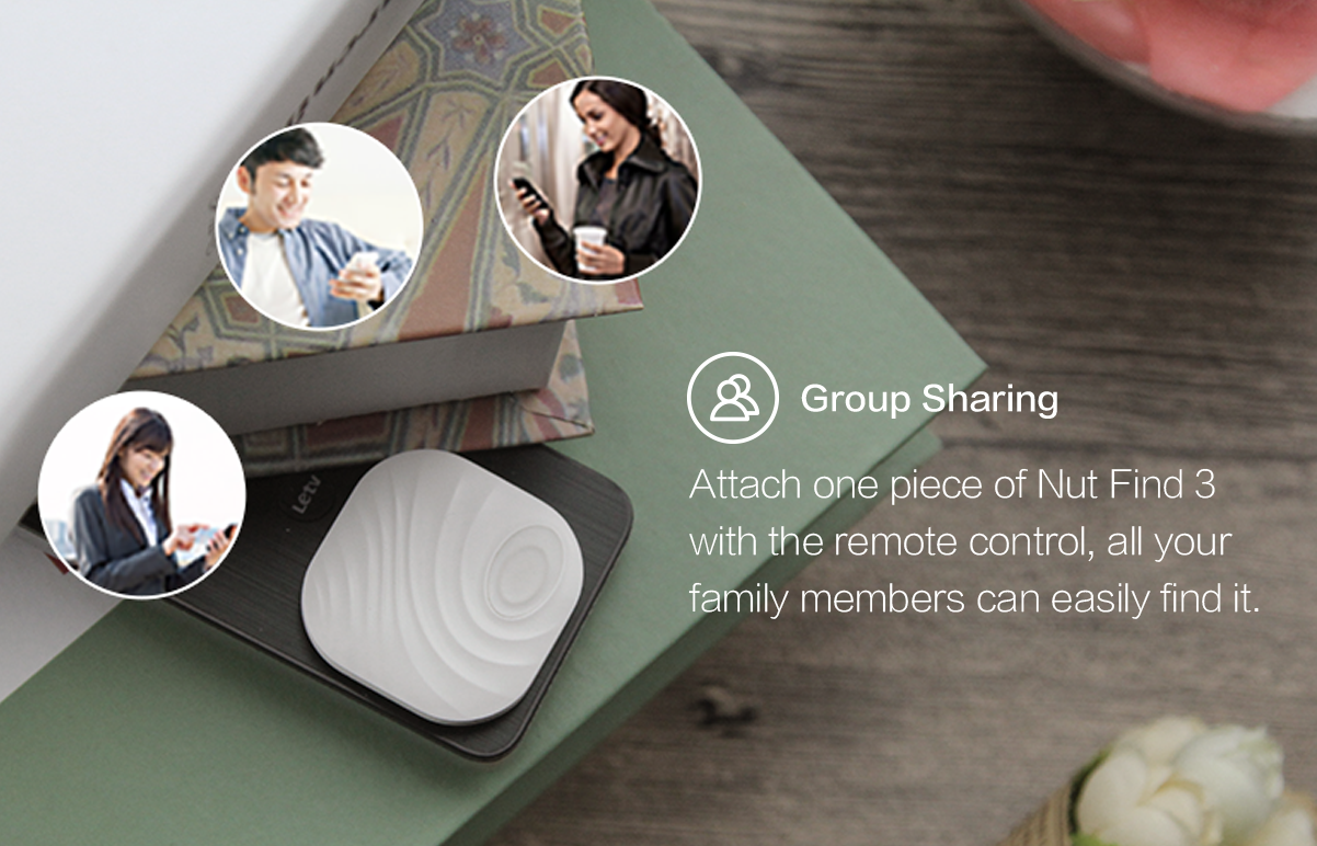 Nut Find3 Smart Tracker - Pink Orange - NutFind